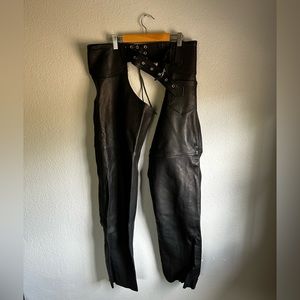 Leather chaps